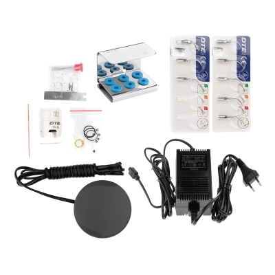 DTE D7 LED: Автономный ультразвуковой скалер с фиброоптикой (8 насадок) Woodpecker (Китай) Со светом DTE D7 LED