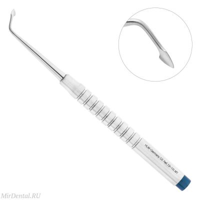Элеватор изогнутый, левый, 3,0 мм, щечный, язычный, 13-10LMT* HLW Dental (Германия)