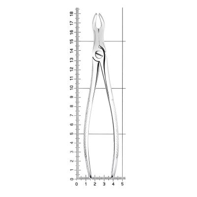 Щипцы для удаления зубов верхние для третьих моляров, 11-67A* HLW Dental (Германия)