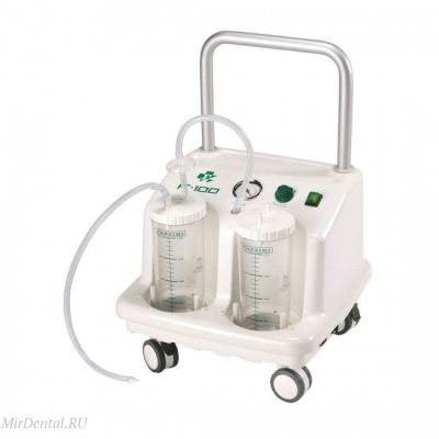 Fazzini F-100 - передвижной медицинский отсасыватель, 90 л/мин