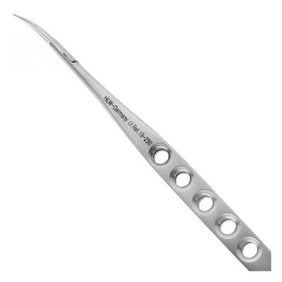 Ножницы-микро изогнутые Micro Schere TC, 17 см, 19-23B* HLW Dental (Германия)