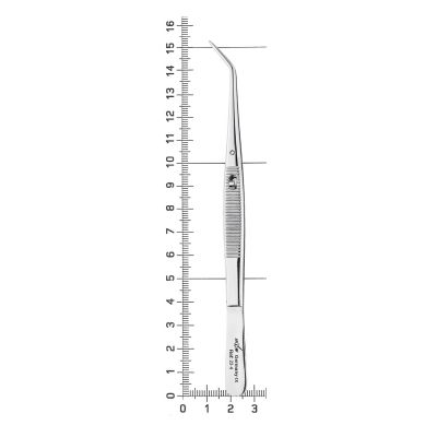 Пинцет с зажимом College, 15 см, 22-4* HLW Dental (Германия)