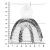 Ложка слепочная верхняя, L, 33-17* HLW Dental (Германия)