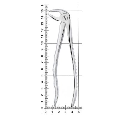 Щипцы для удаления зубов нижние моляры, 12-22* HLW Dental (Германия)