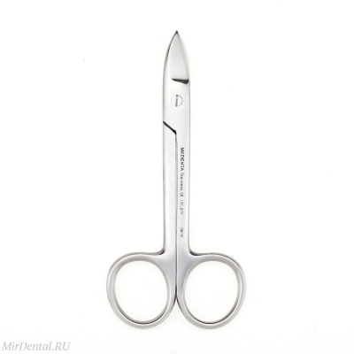 Ножницы прямые Beebee 12 см (зазубренные), 131-270-P Medenta-Instruments (Пакистан)  131-270-P
