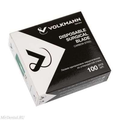 Лезвие одноразовое хирургическое, из углеродистой стали №12 Volkmann MedizinTechnik GmbH