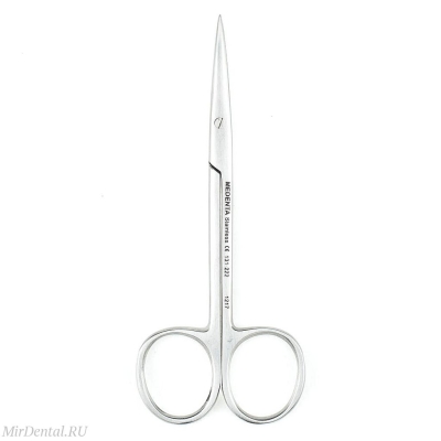 Ножницы прямые Gum 11 см Medenta-Instruments (Пакистан)  131-222-P