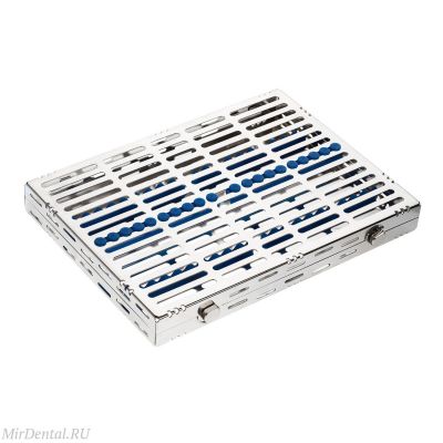 Лоток для хранения и стерилизации инструментов, 280x205x32 мм, 15-54* HLW Dental (Германия)