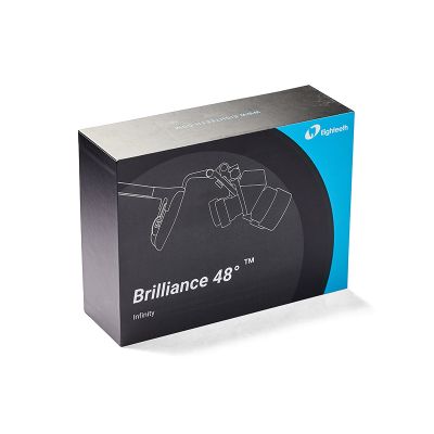 Brilliance 48 5.0 Silver Бинокулярные лупы, увеличение 4.9х-5.6х Eighteeth (Китай)