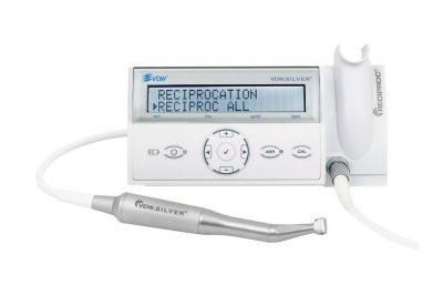 Silver RECIPROC Эндомотор в комплекте с угловым наконечником SIRONA 6.1