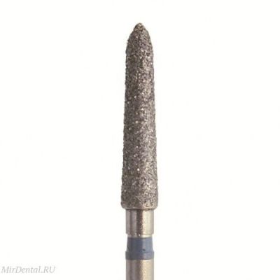 Бор алмазный 879 016 FG, зеленый, 5 шт. Форма: пуля