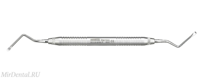 Кюретажная ложка Lugas №045-85 (изогнутая) Medenta-Instruments (Пакистан)  99-045-85-P