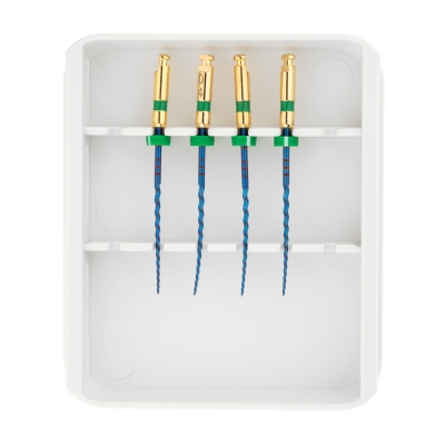 Файлы машинные RCS Blue Rotary 35/04 (25 мм) (набор 4 шт.) Ramo Medical (Китай)  B01 0101 C04035 25