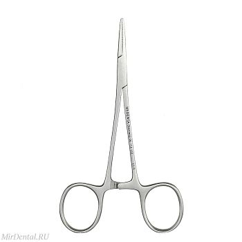 Зажим кровоостанавливающий прямой Micro halstead, 12см