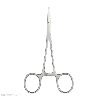 Зажим кровоостанавливающий прямой Micro halstead, 12см Medenta-Instruments (Пакистан)  113-104-P