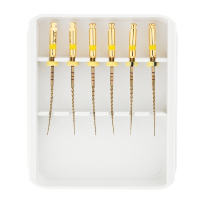 Файлы машинные RCS Gold Rotary 20/04 (25 мм) (набор 6 шт.) Ramo Medical (Китай)  G01 0101 C04020 25