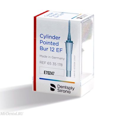 CEREC CYLINDER BUR 12 EF- цилиндрическая фреза, правая сторона Dentsply Sirona