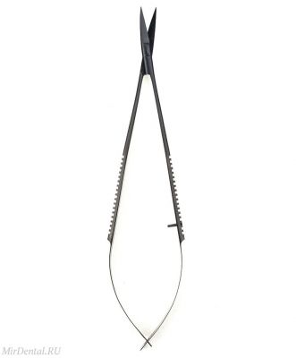 Castroviejo 15 см Ножницы микрохирургические прямые TiAlN Medenta-Instruments Co (Пакистан)