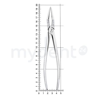 Щипцы для удаления зубов верхние, корневые, 11-51M* HLW Dental (Германия)