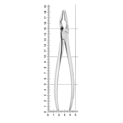 Щипцы для удаления зубов верхние, корневые, 11-331* HLW Dental (Германия)