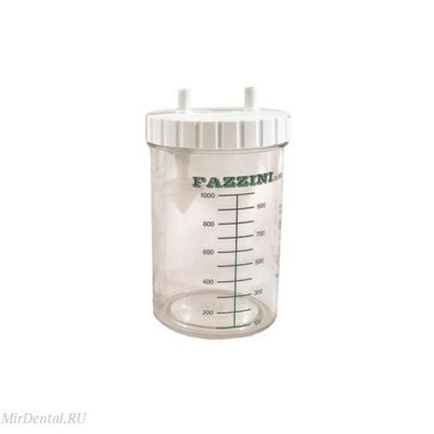 Емкость из полисульфона для отсасывателей Fazzini, 1 л